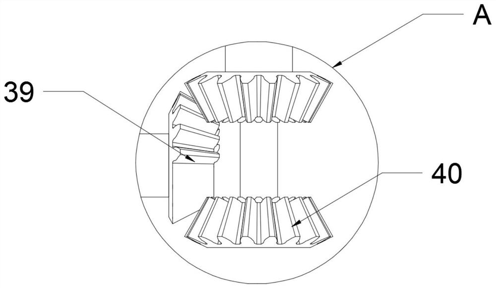 Dough kneading device for bread processing