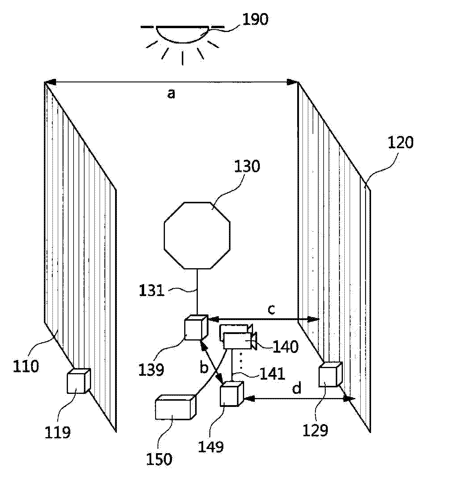 Method and apparatus for calibrating multiple cameras using mirrors