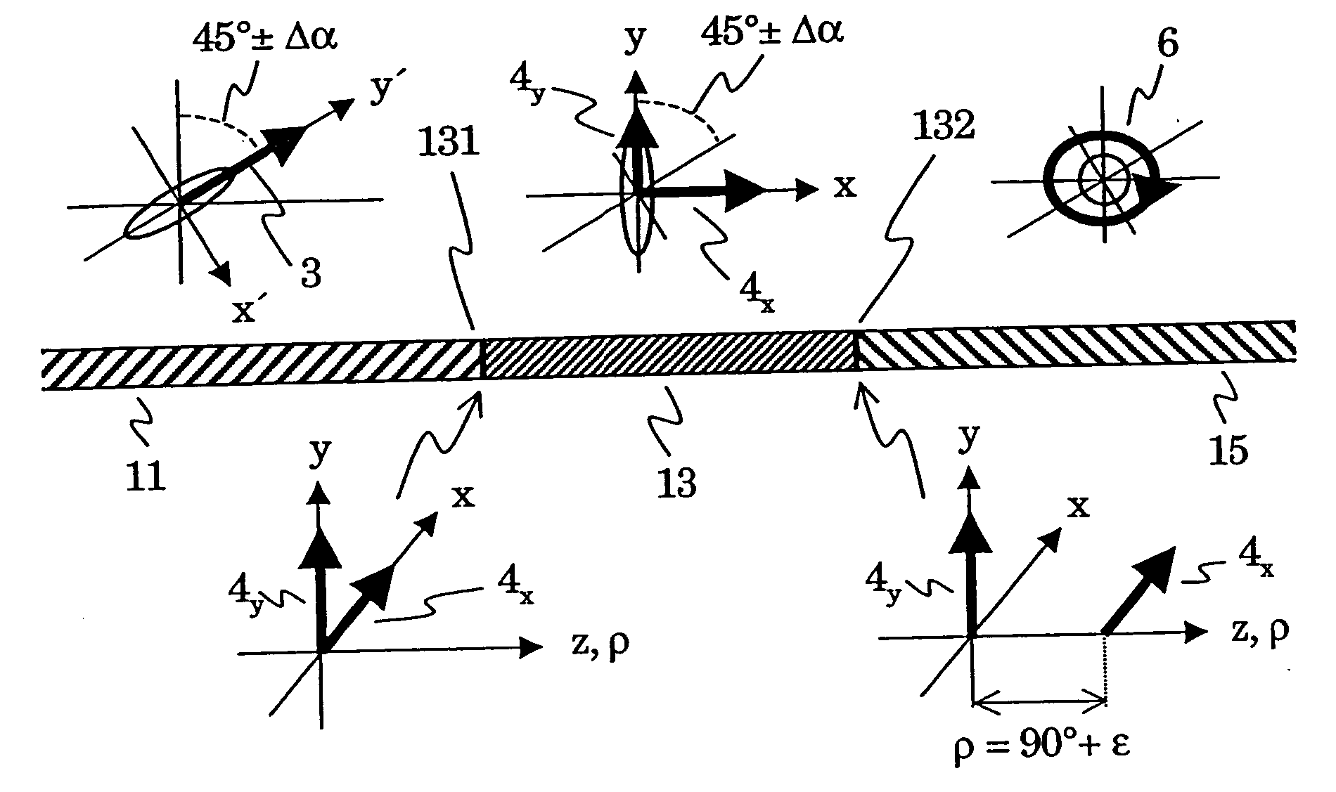 Production method for a sensor head for optical current sensors