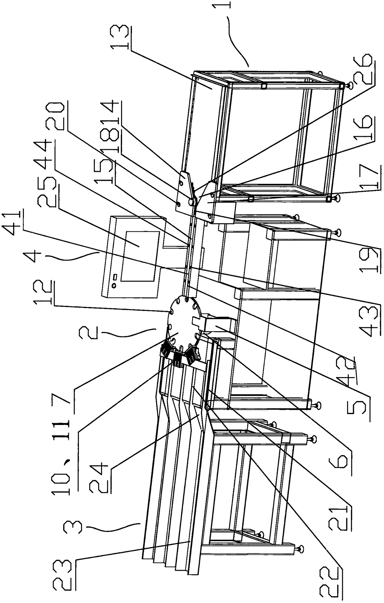 Device and method for detecting and sorting sendust magnetic powder core inductance