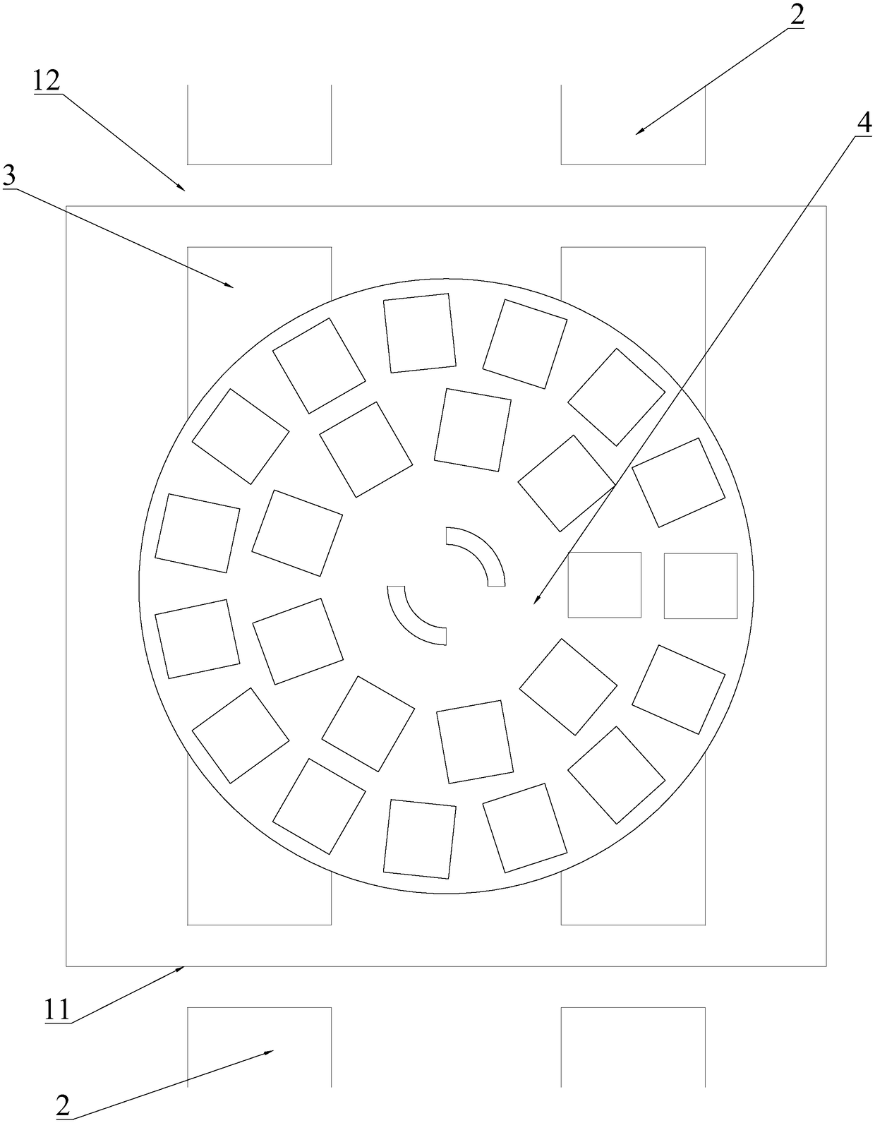 Optical lens centrifugal cleaning machine