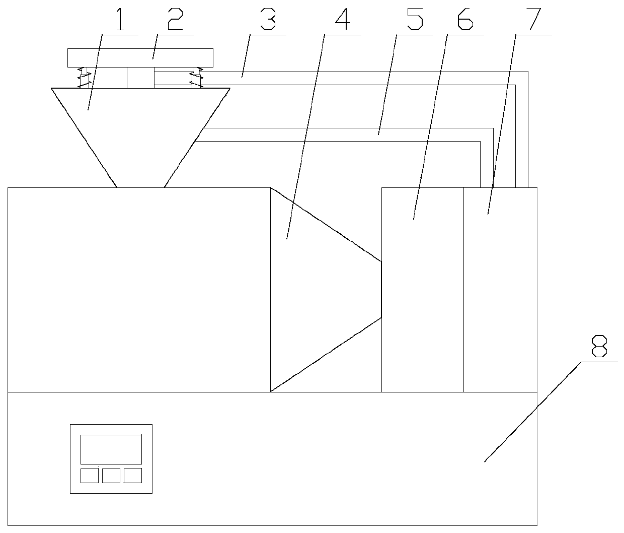 Injection molding machine with raw material preheating function