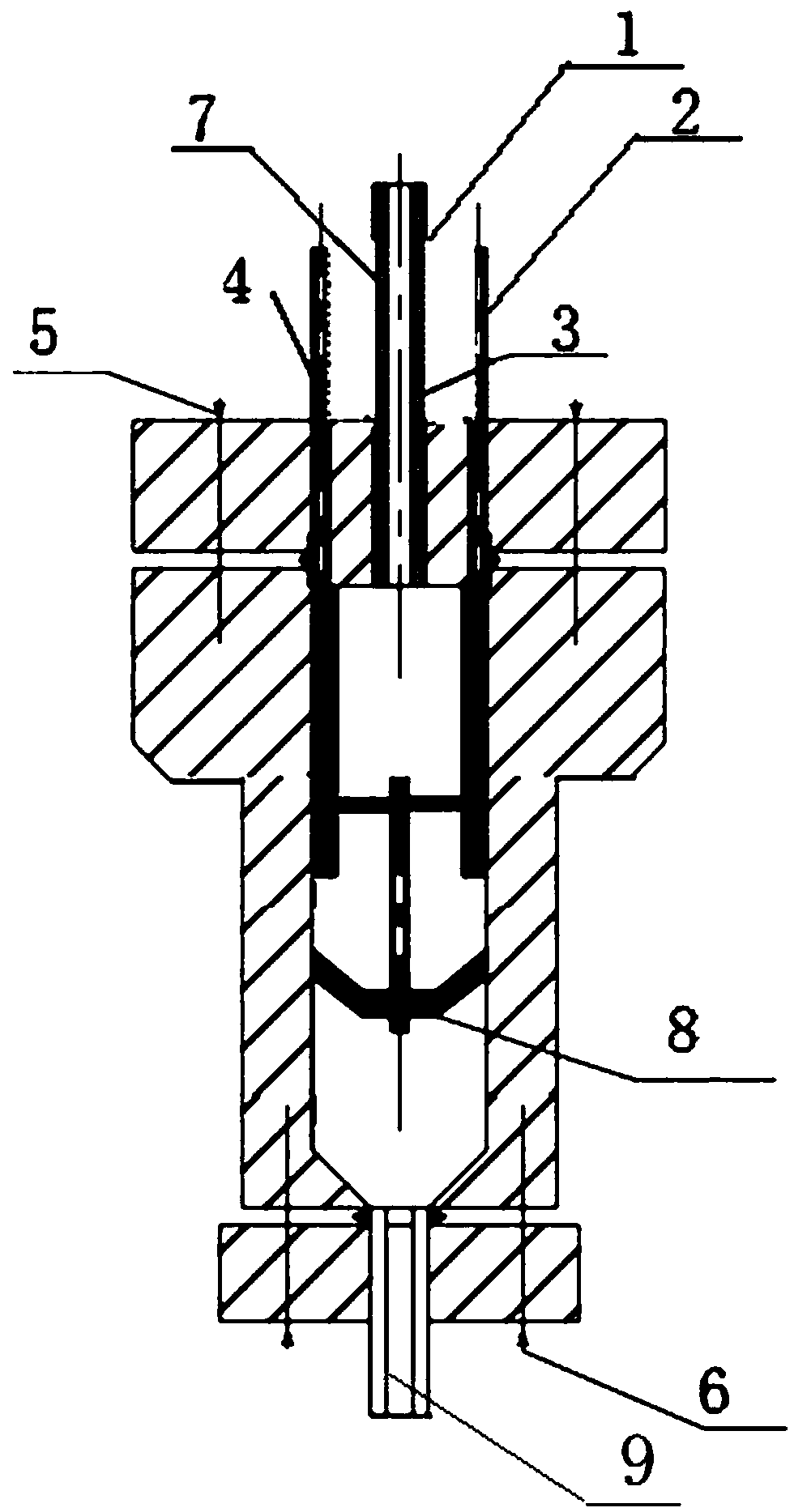 Pipe type supercritical water oxidization reactor and supercritical water oxidization system and method