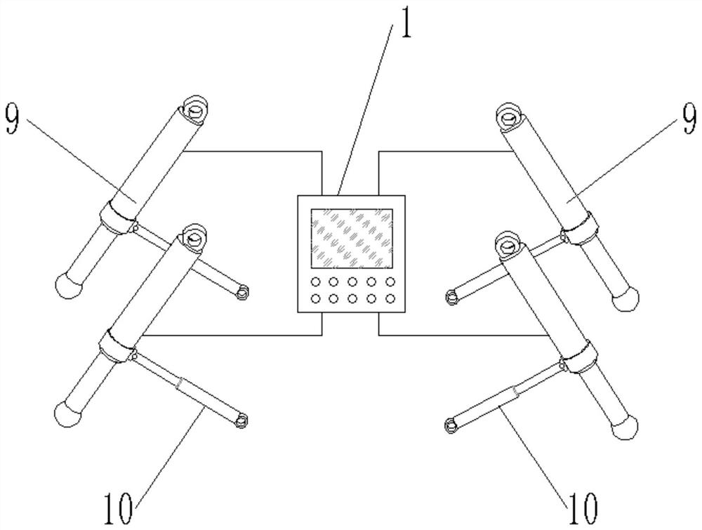 Automatic anti-rollover device for engineering vehicle