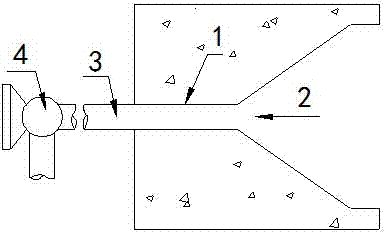 Pressurized-water corrosion inhibiting structure for water release building