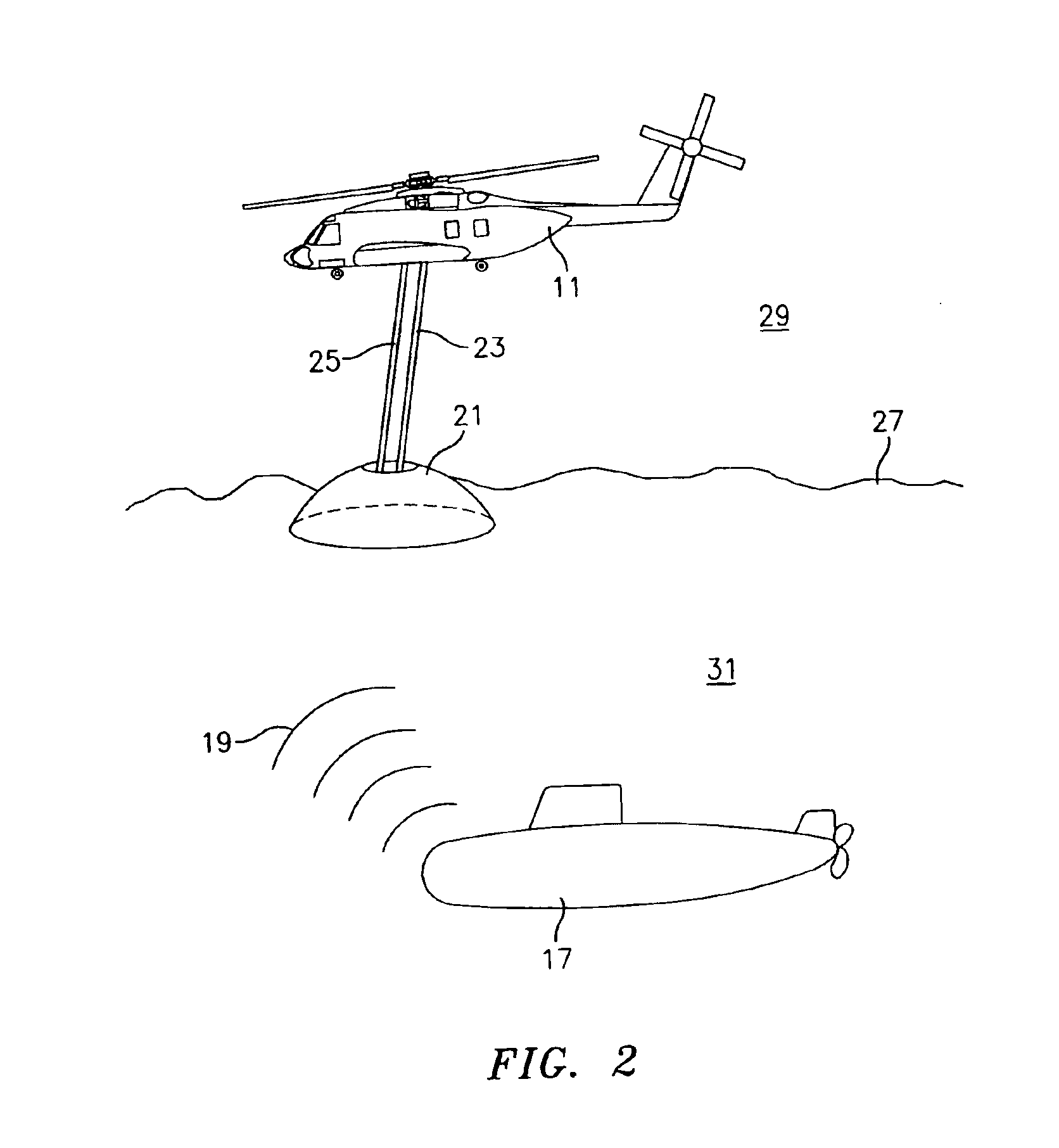 Laser-based acousto-optic uplink communications technique