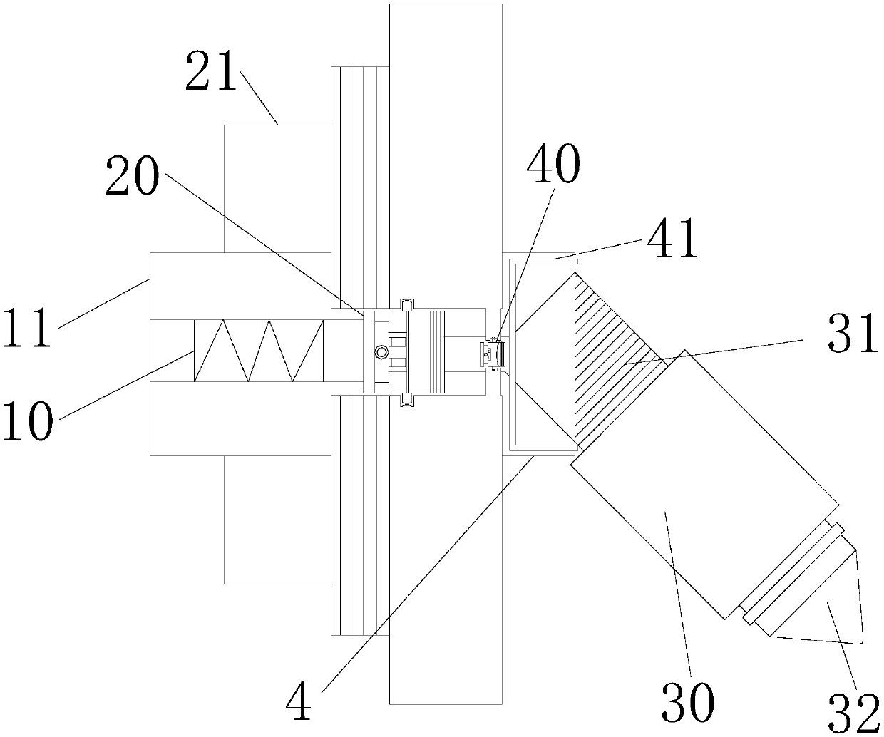 Cleaning device for nozzle sanitary ware