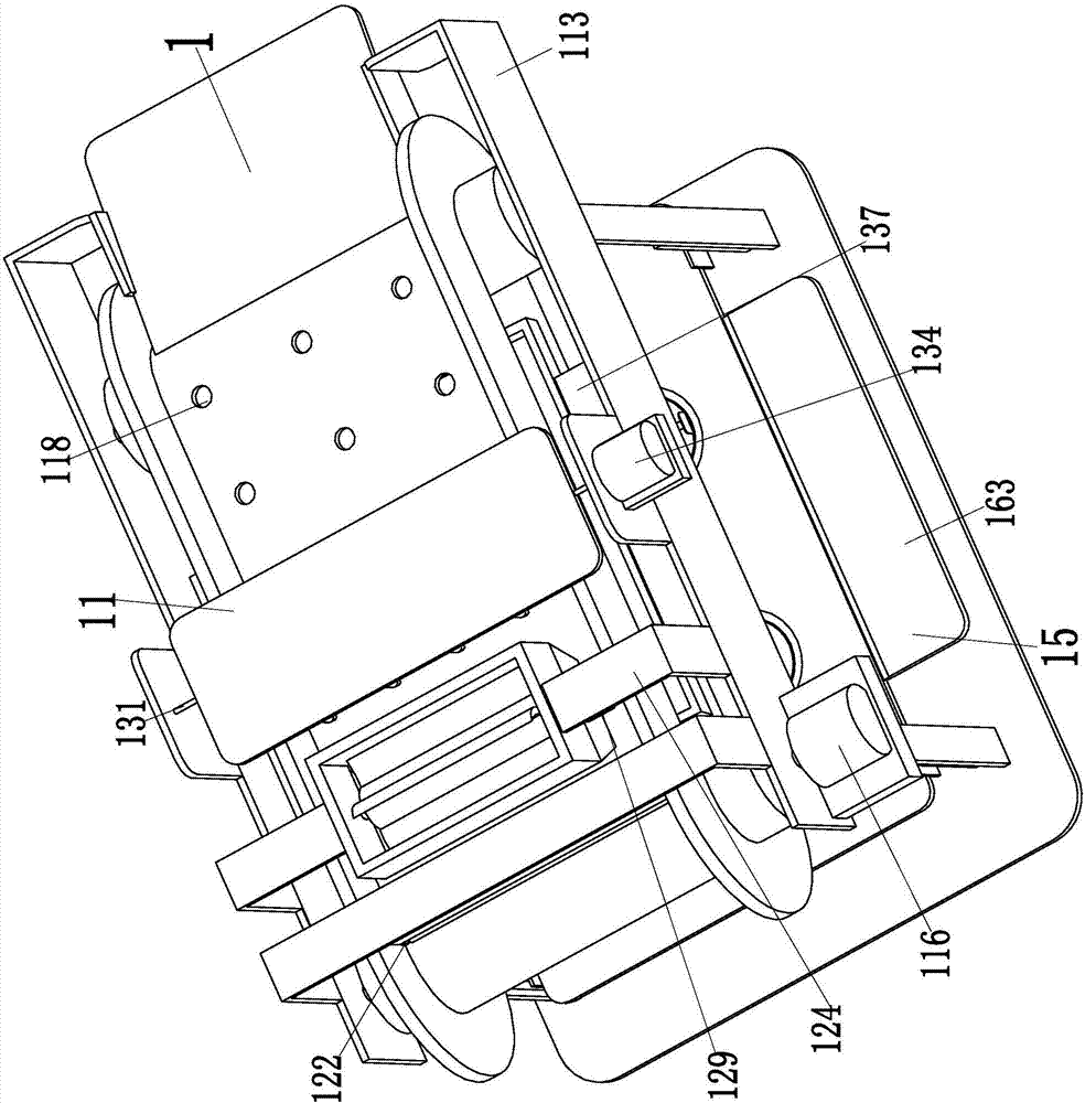 Automatic cleaning device special for crayfish aquatic product processing