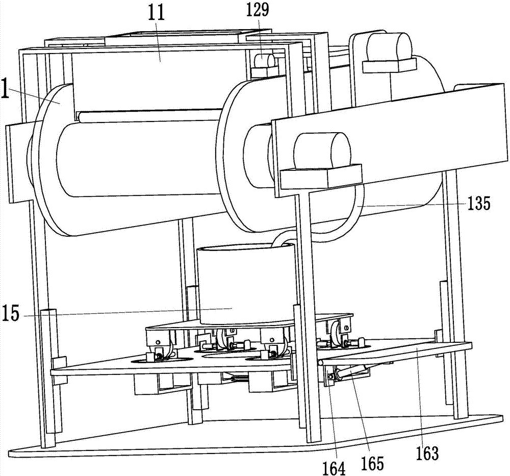 Automatic cleaning device special for crayfish aquatic product processing