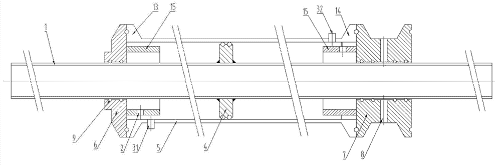 Pneumatic supernate taking device