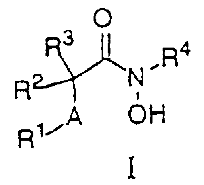 N-hydroxy-2-(alkyl, aryl or heteroaryl sulfanyl, sulfinyl or sulfonyl-3-substituted-alkyl, aryl or heteroarylamides) as matrix metallo protein inhibitors