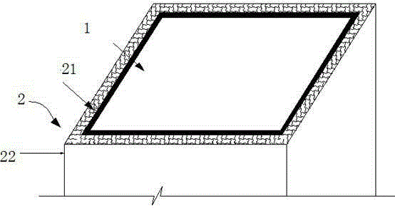 Explosionproof energy-consumption lightweight steel construction column