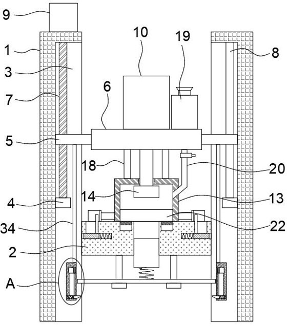 A hard alloy hydraulic product mold tooling