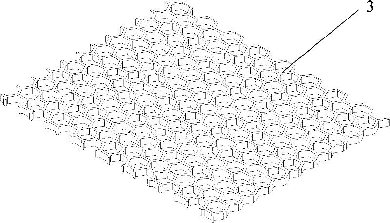 A special-shaped honeycomb board and its group image processing technology