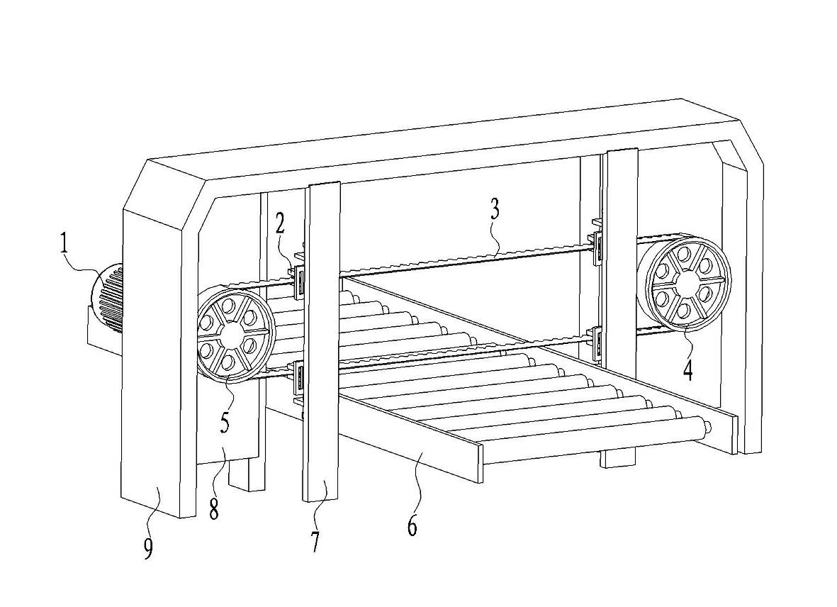 Insulation board horizontal cutting device