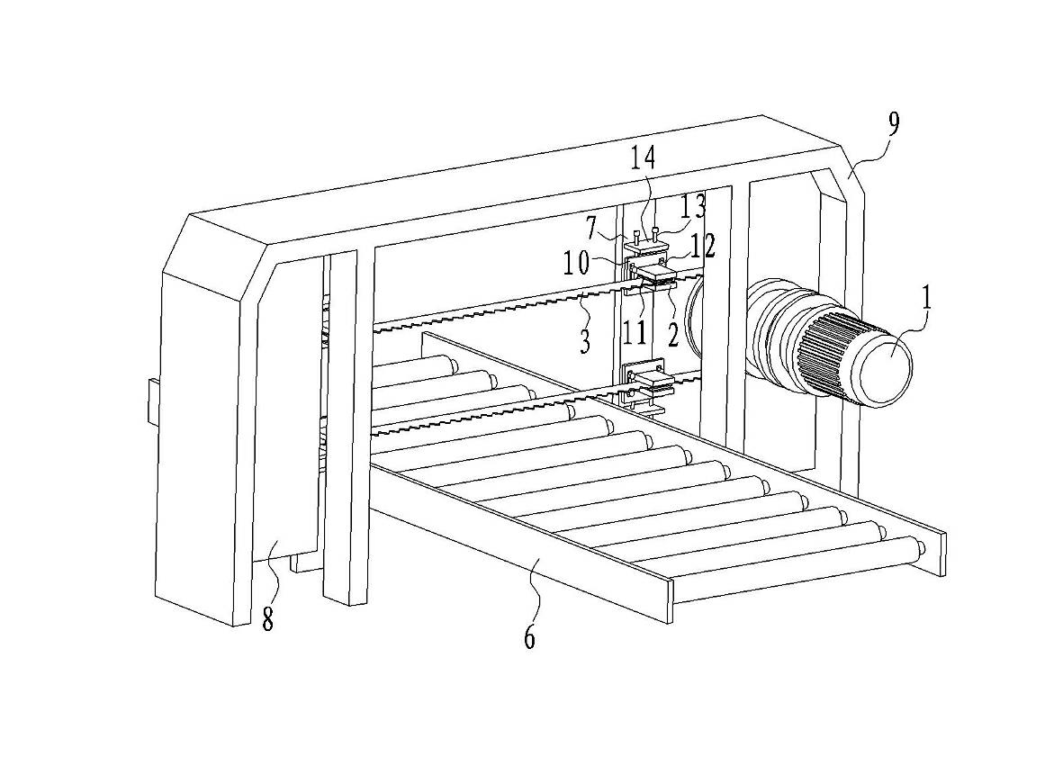 Insulation board horizontal cutting device