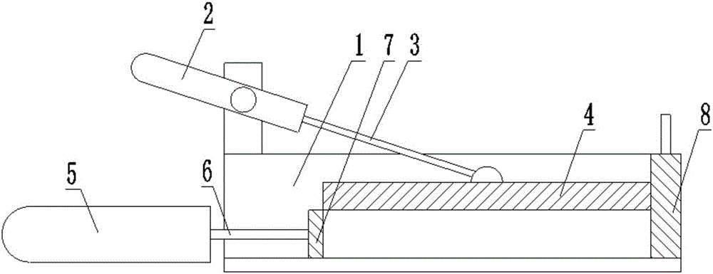 Efficient compressing and packaging device for aluminum product machining