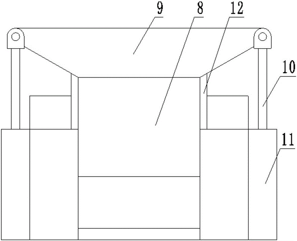 Efficient compressing and packaging device for aluminum product machining