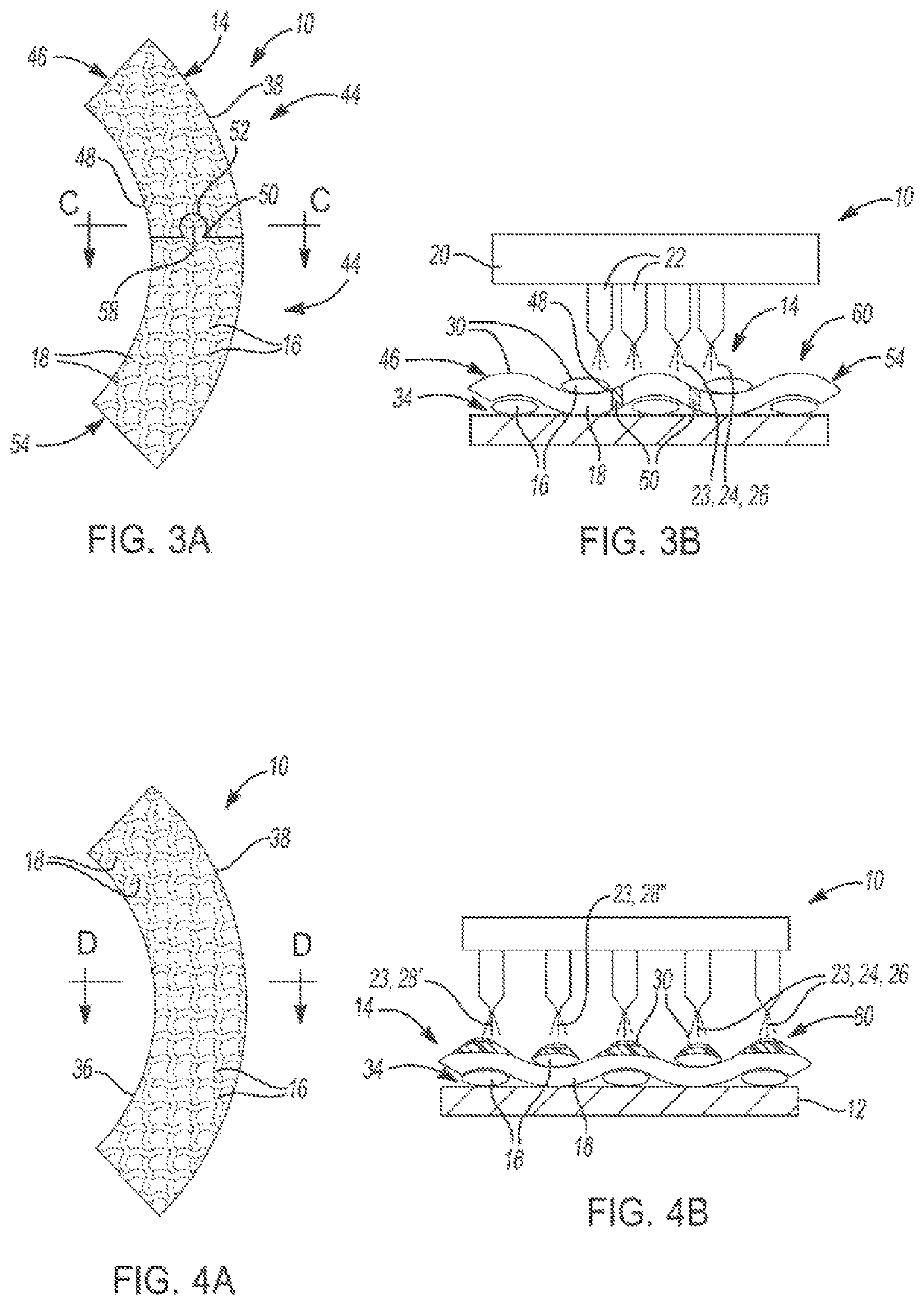 Method for producing an automotive friction material with optimized multi dimensional construction