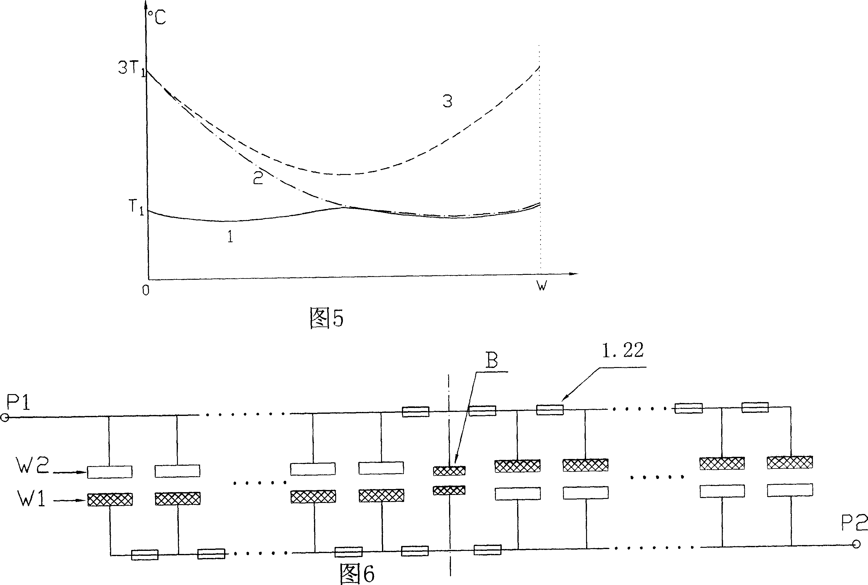 Electrode structure of power capacitor with metal metallized safety film for reducing temperature rising