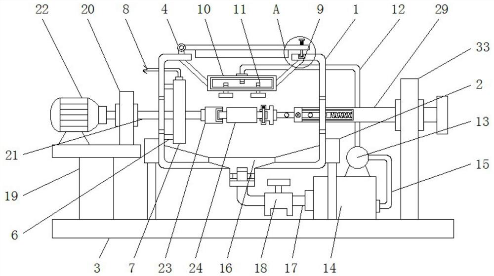 Spraying equipment for aeronautical parts