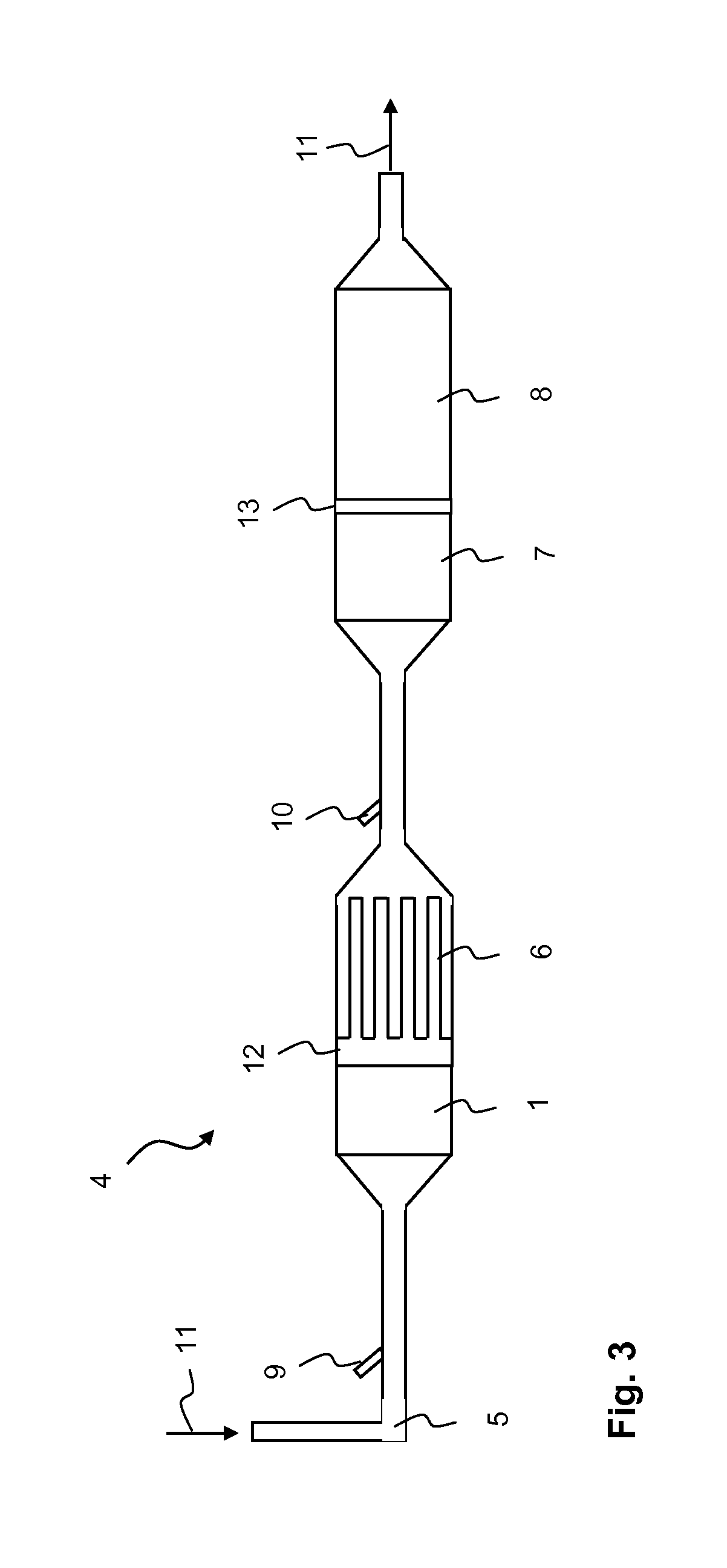 Catalyst Component of a Motor Vehicle Exhaust Gas Cleaning System and Use of a Catalyst Component