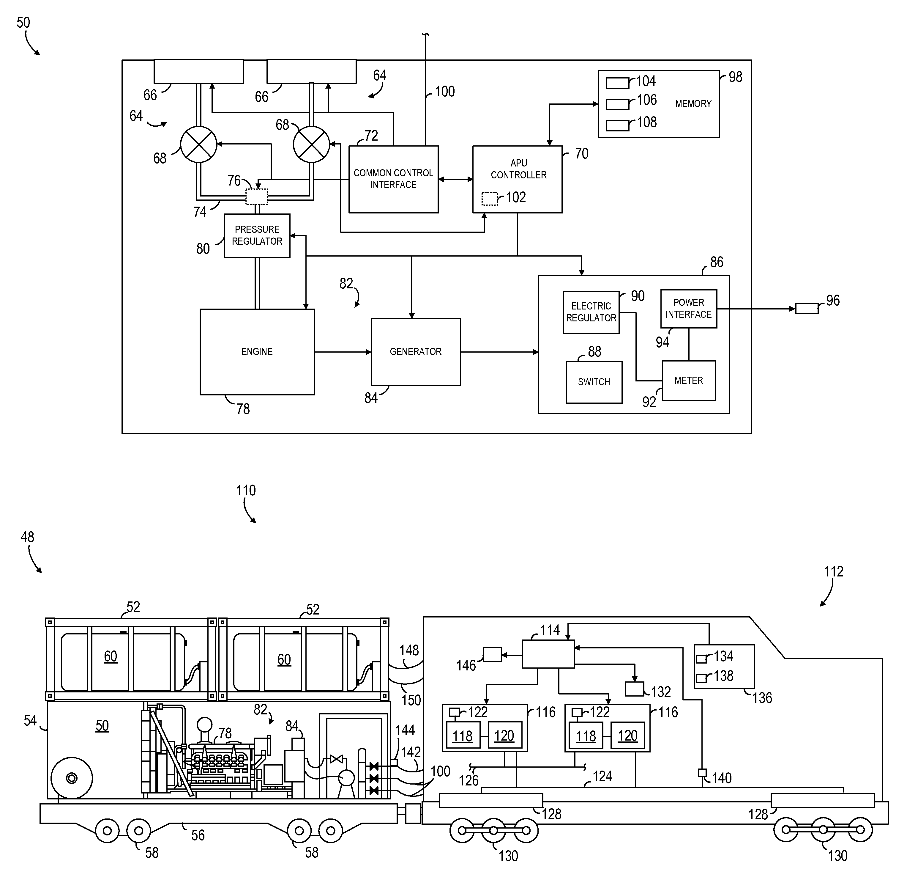 Auxiliary power unit assembly and method of use