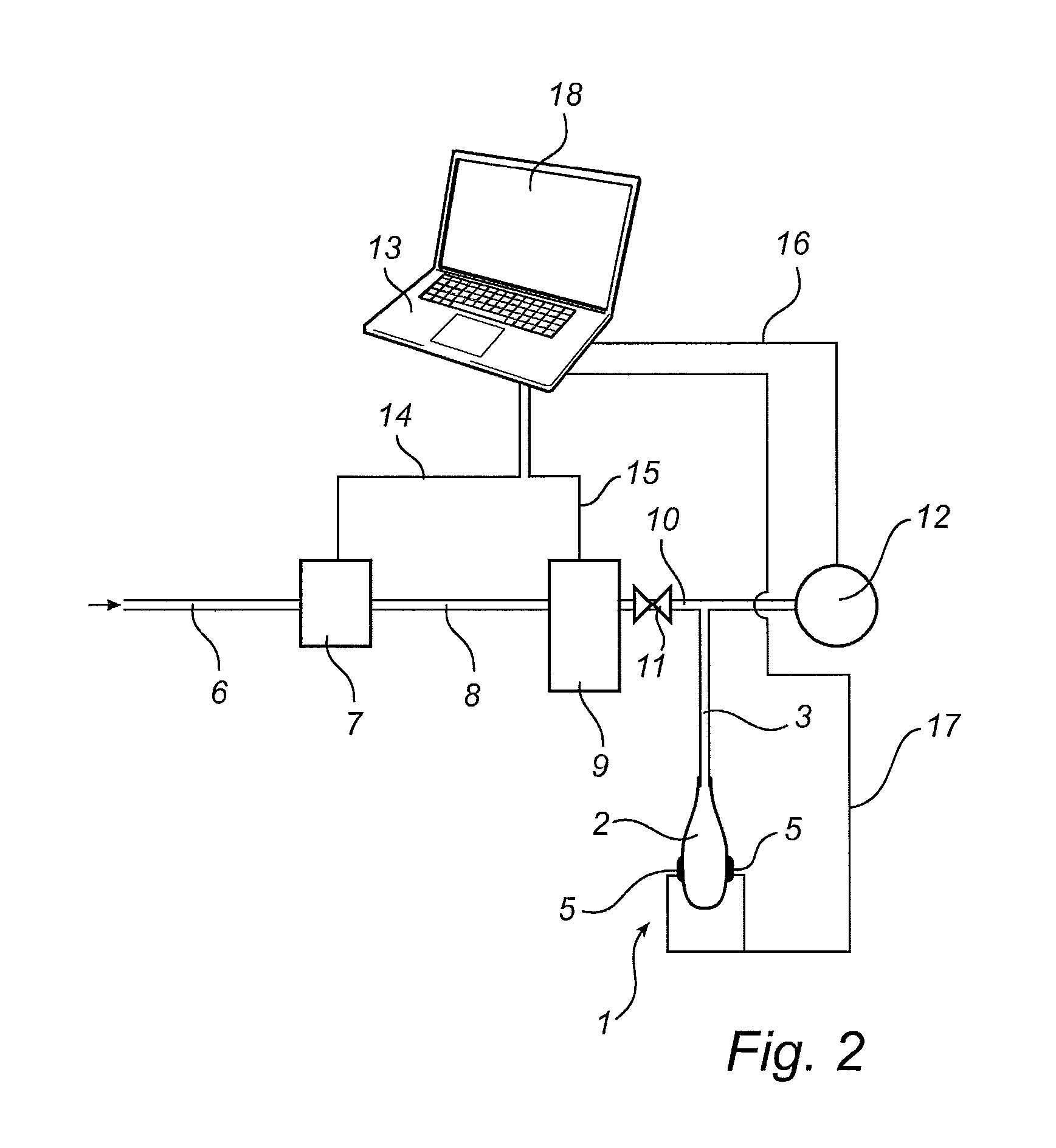 Pressure sensing system and method