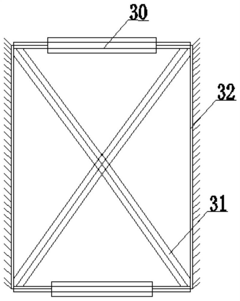 Energy dissipation and shock absorption type bridge tower structure