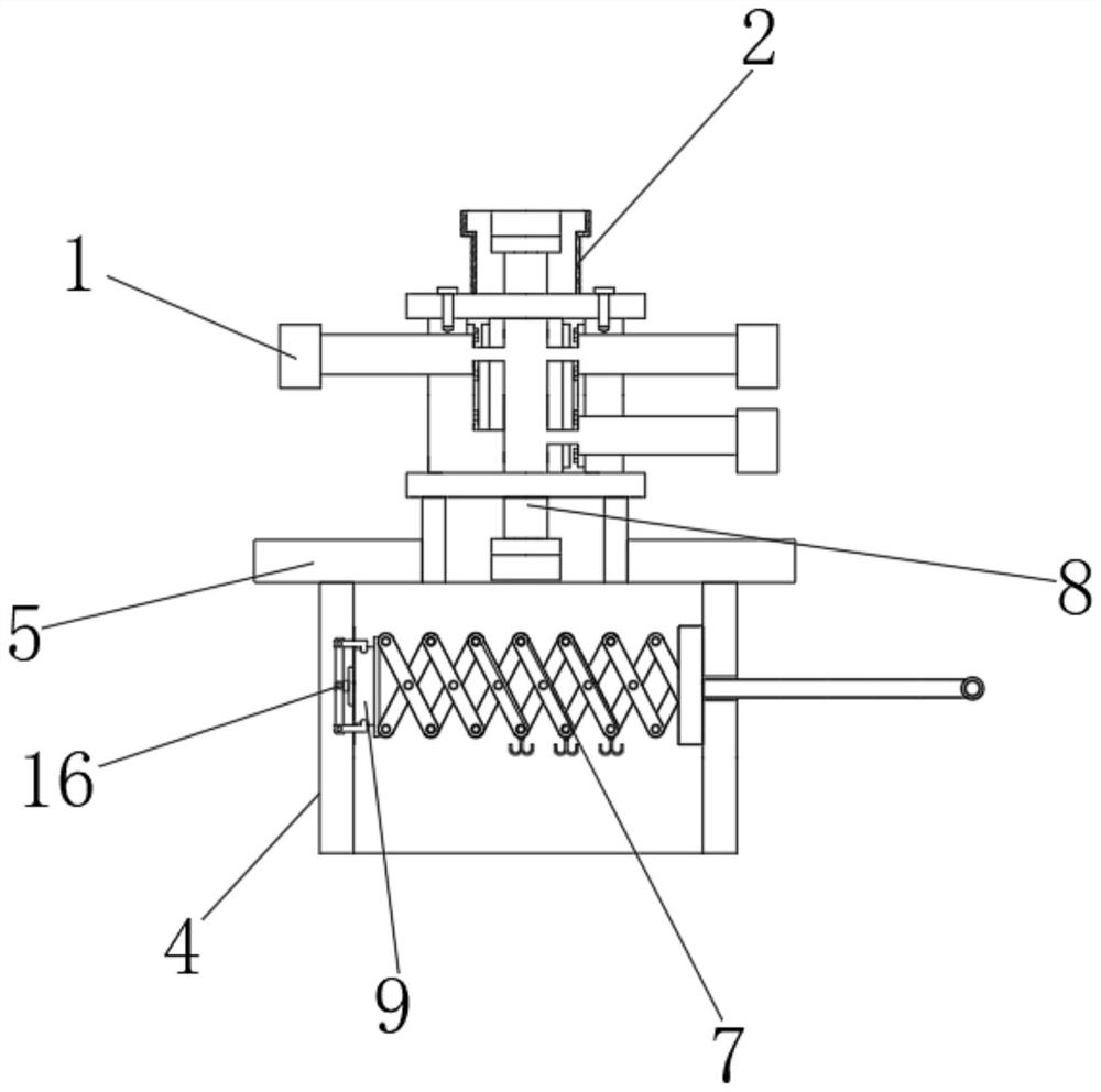 Anti-leakage petroleum wellhead device and using method thereof