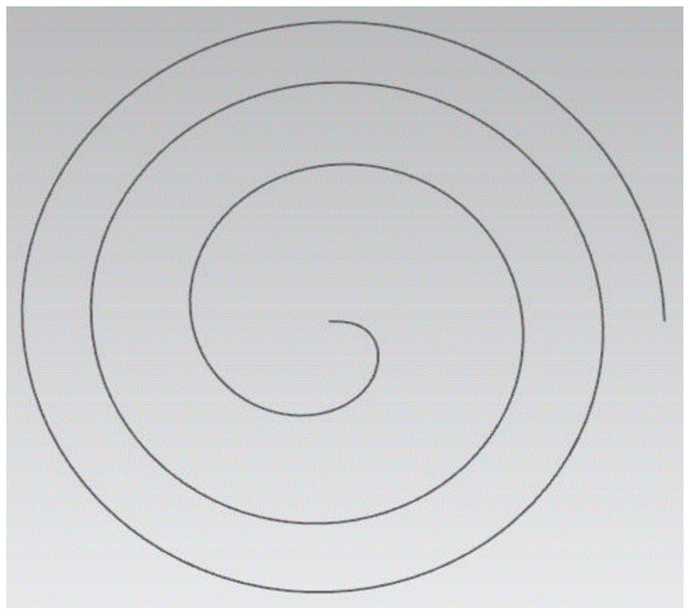 Equiangular spiral water turbine generating power through tidal current energy