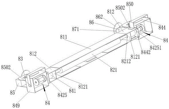 Mechanic-electric-hydraulic integrated sleeper replacing device