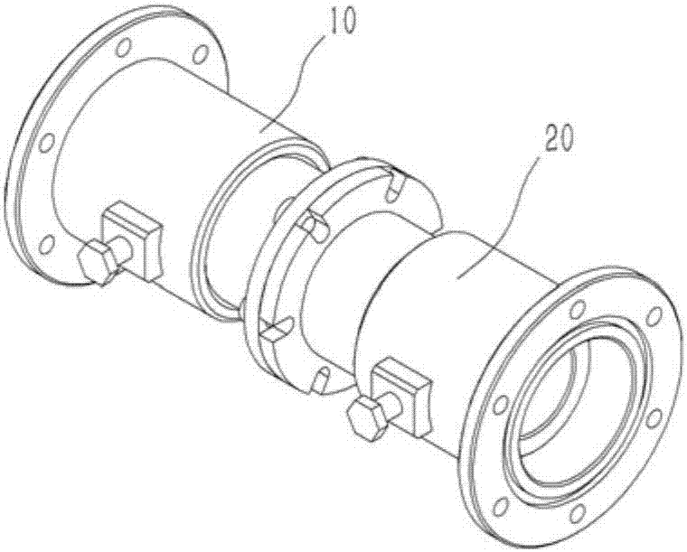 Connecting pipe of automobile exhaust gas purification equipment