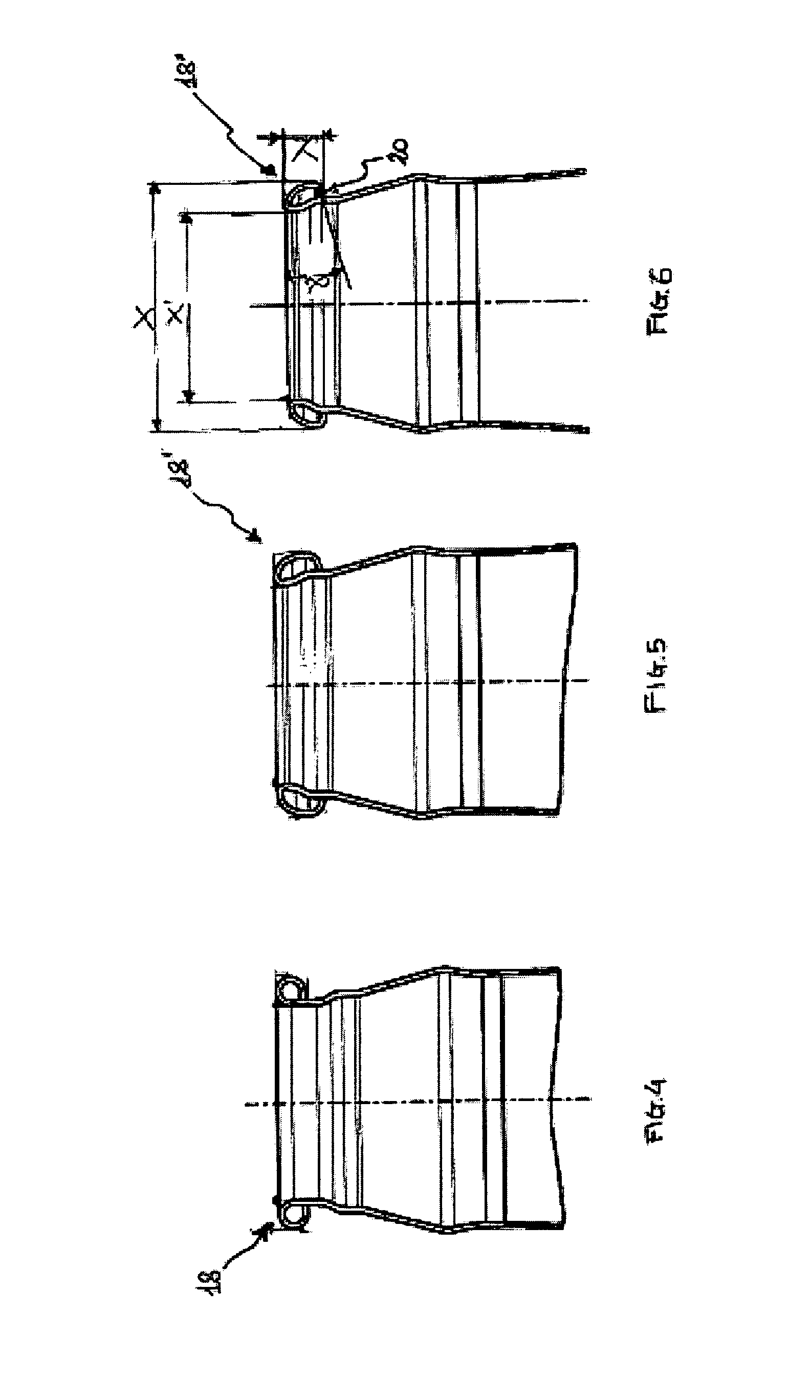 Process and apparatus to make an edge or a collar featuring a complex structure on metal rough pieces