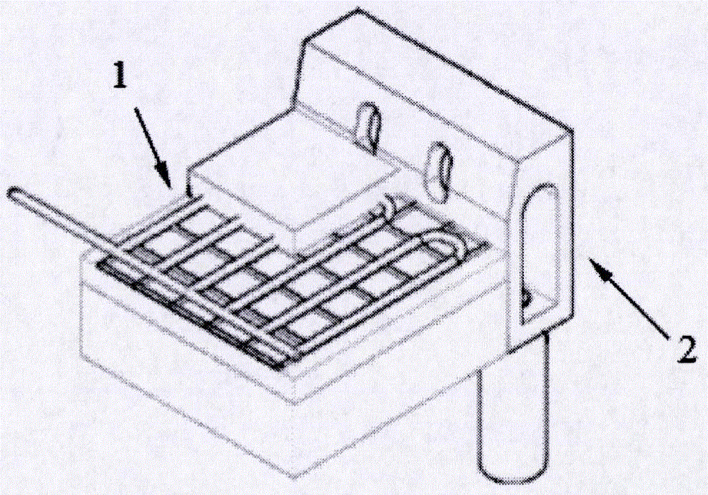 Snow melting system for asphalt concrete pavement