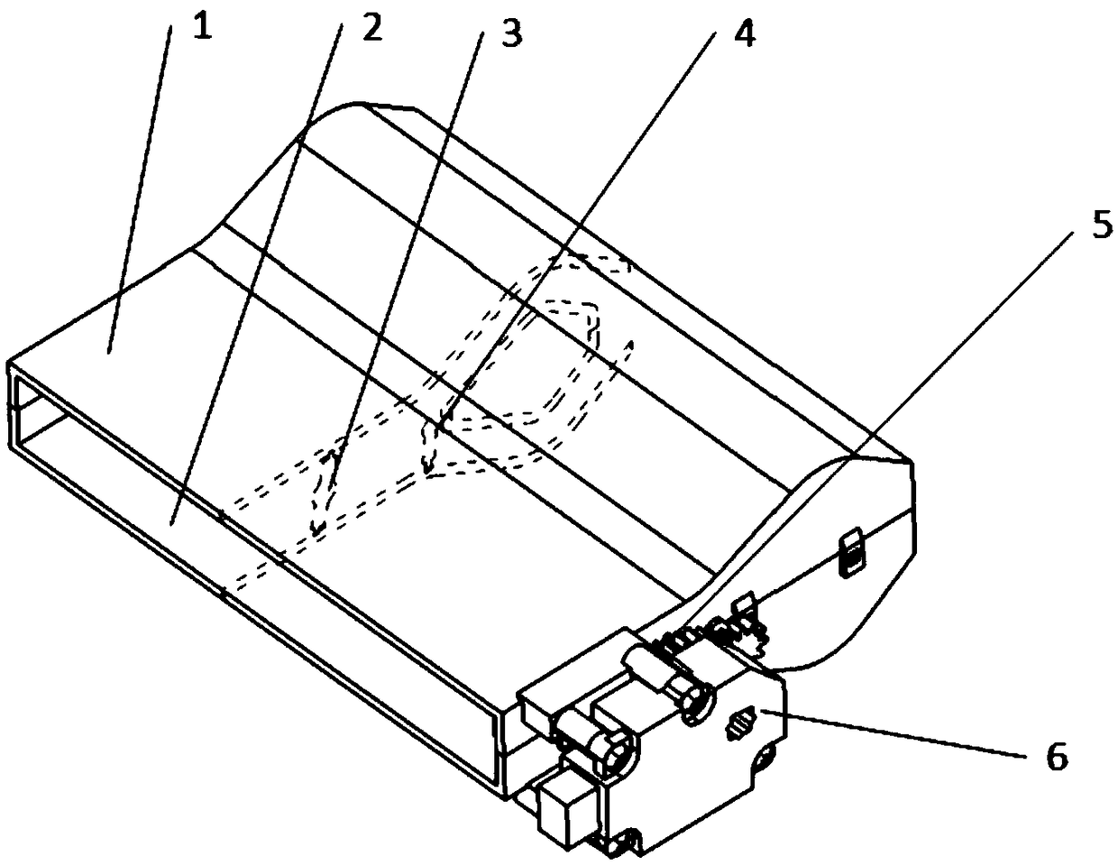 Air conditioner air-out structure