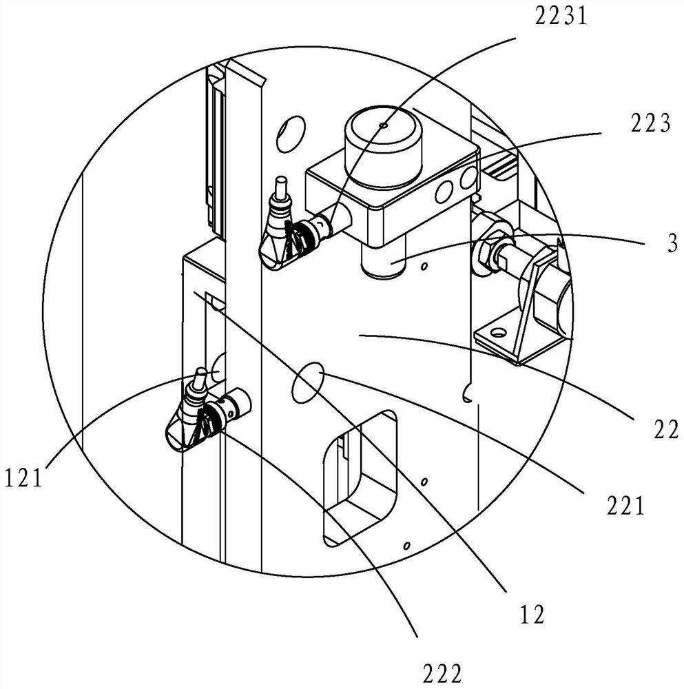 Battery module test safety protection device