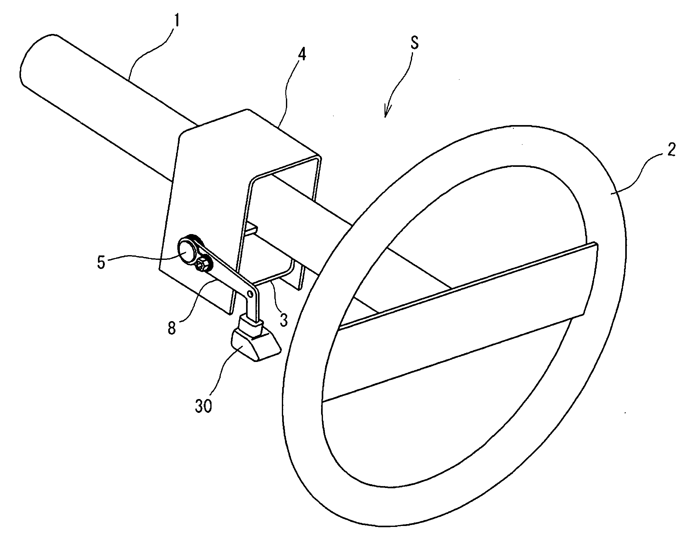 Adjustable steering apparatus