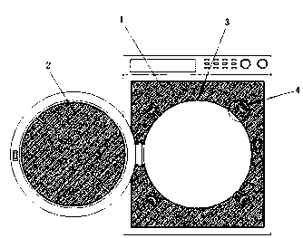 Exported washing machine safety door locking mechanism