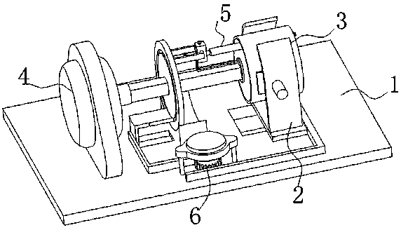 Machining and grinding device for automobile cylinder sleeve