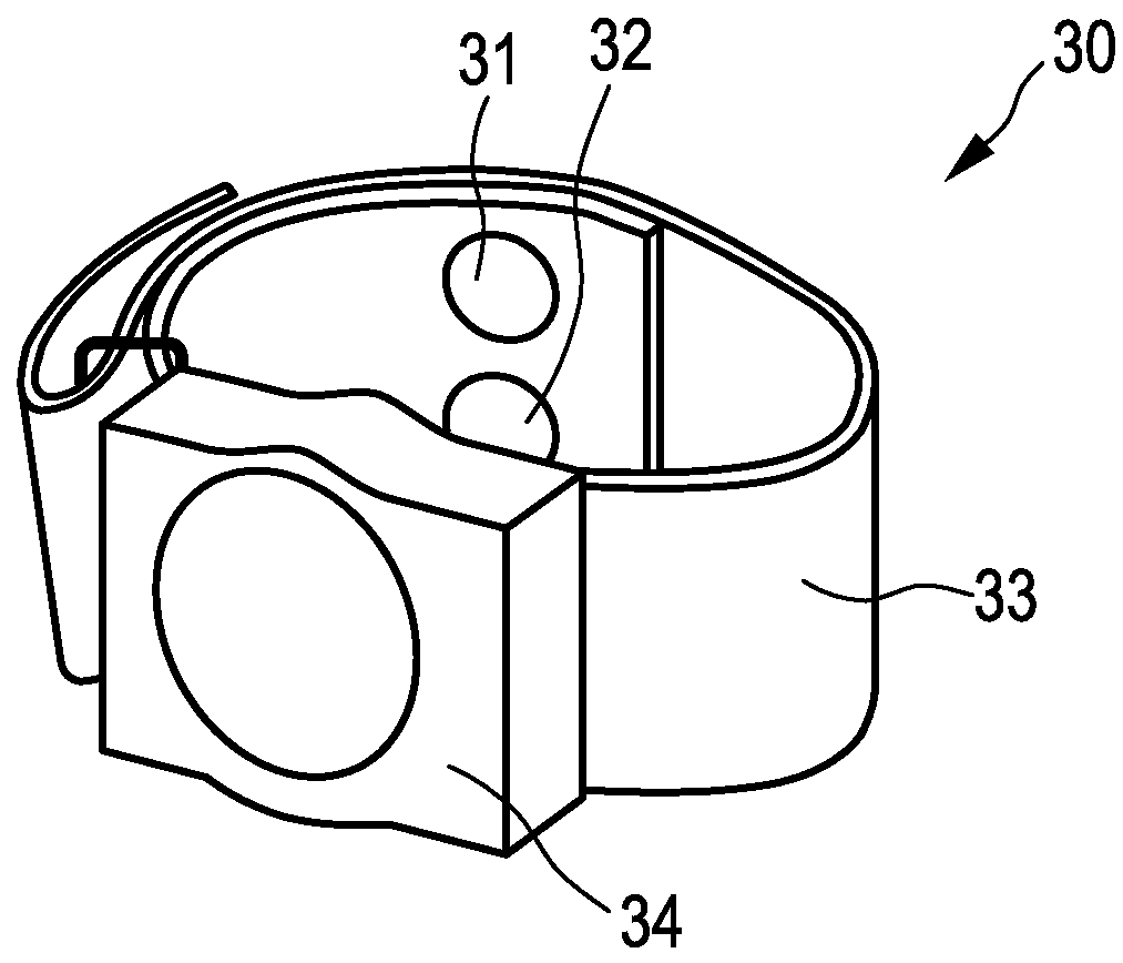 Stress-measuring device and method