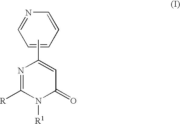 3-Substituted-4-pyrimidone derivatives