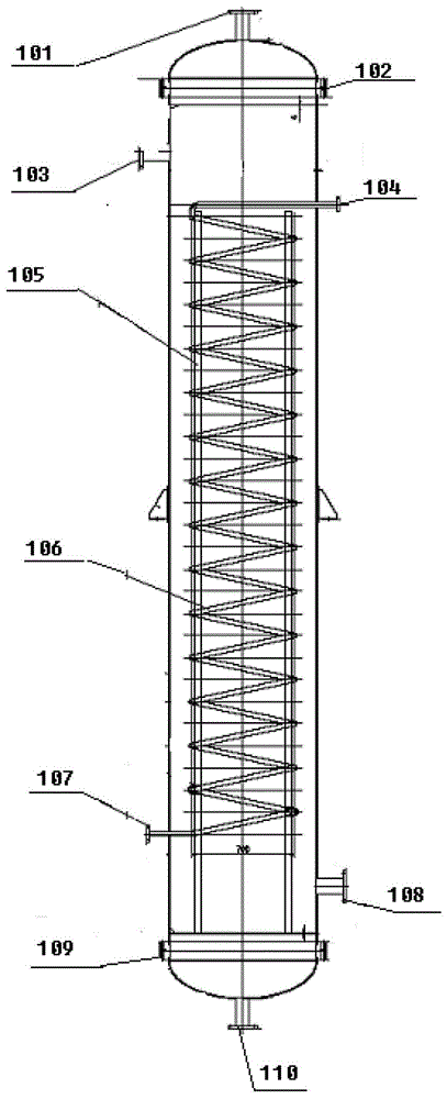 Reactor and method for realizing chlorosilane synthesis