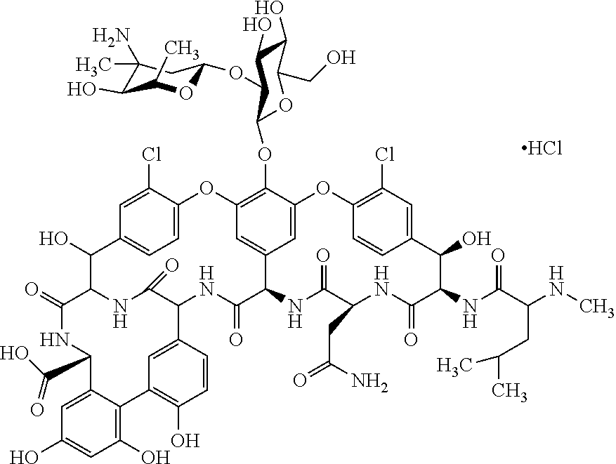 Pre-mixed, ready to use vancomycin compositions