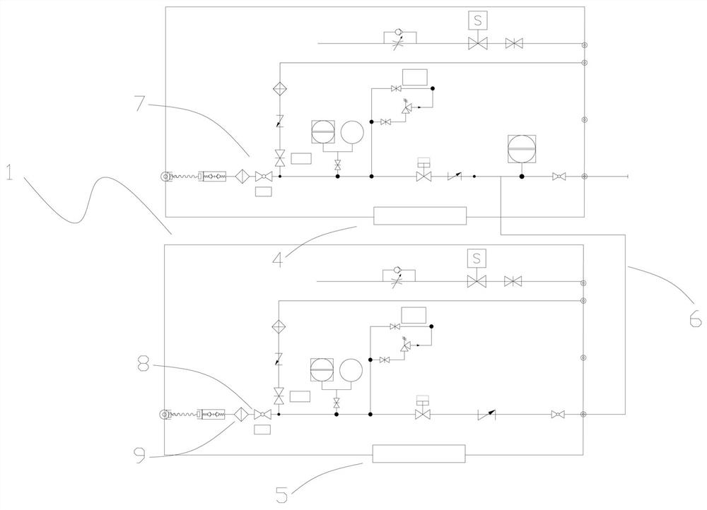 Control system for hydrogen switching