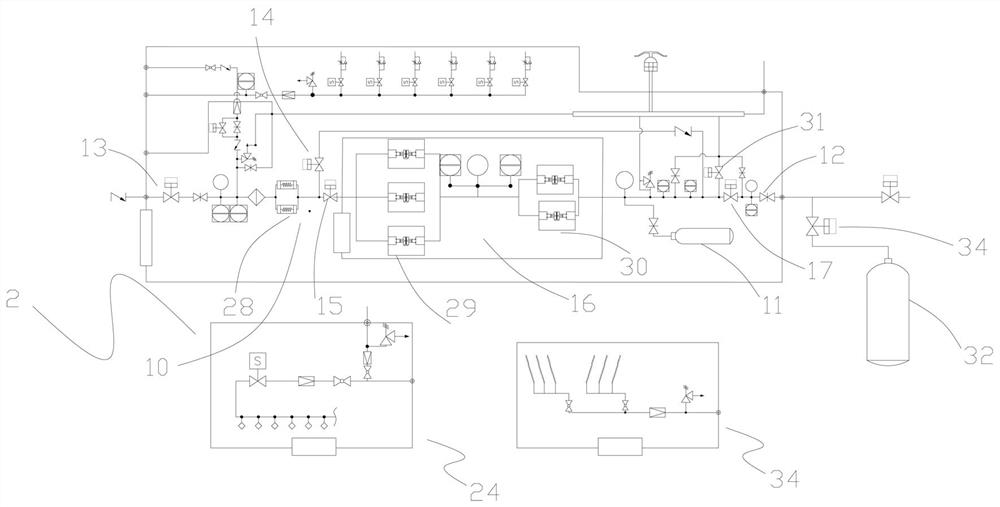 Control system for hydrogen switching