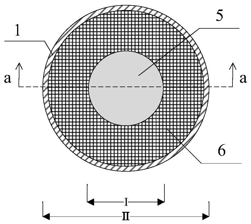 High-temperature-resistant transverse wave electromagnetic ultrasonic transducer