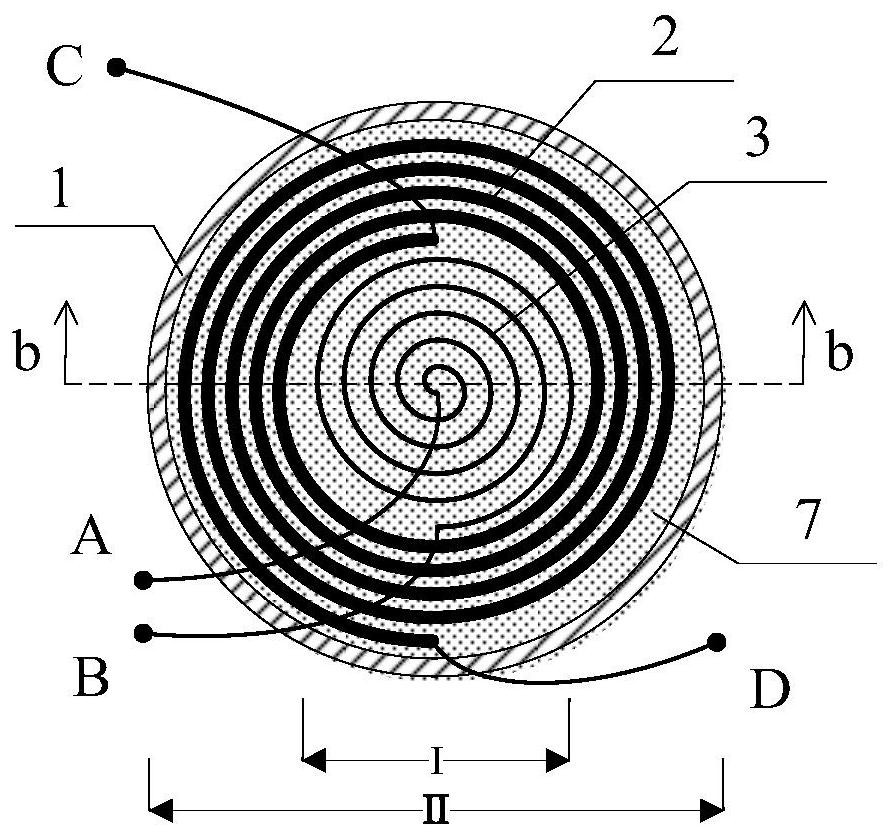 High-temperature-resistant transverse wave electromagnetic ultrasonic transducer