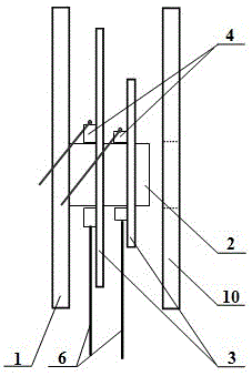 Long distance observation apparatus for internal displacement of surrounding rocks