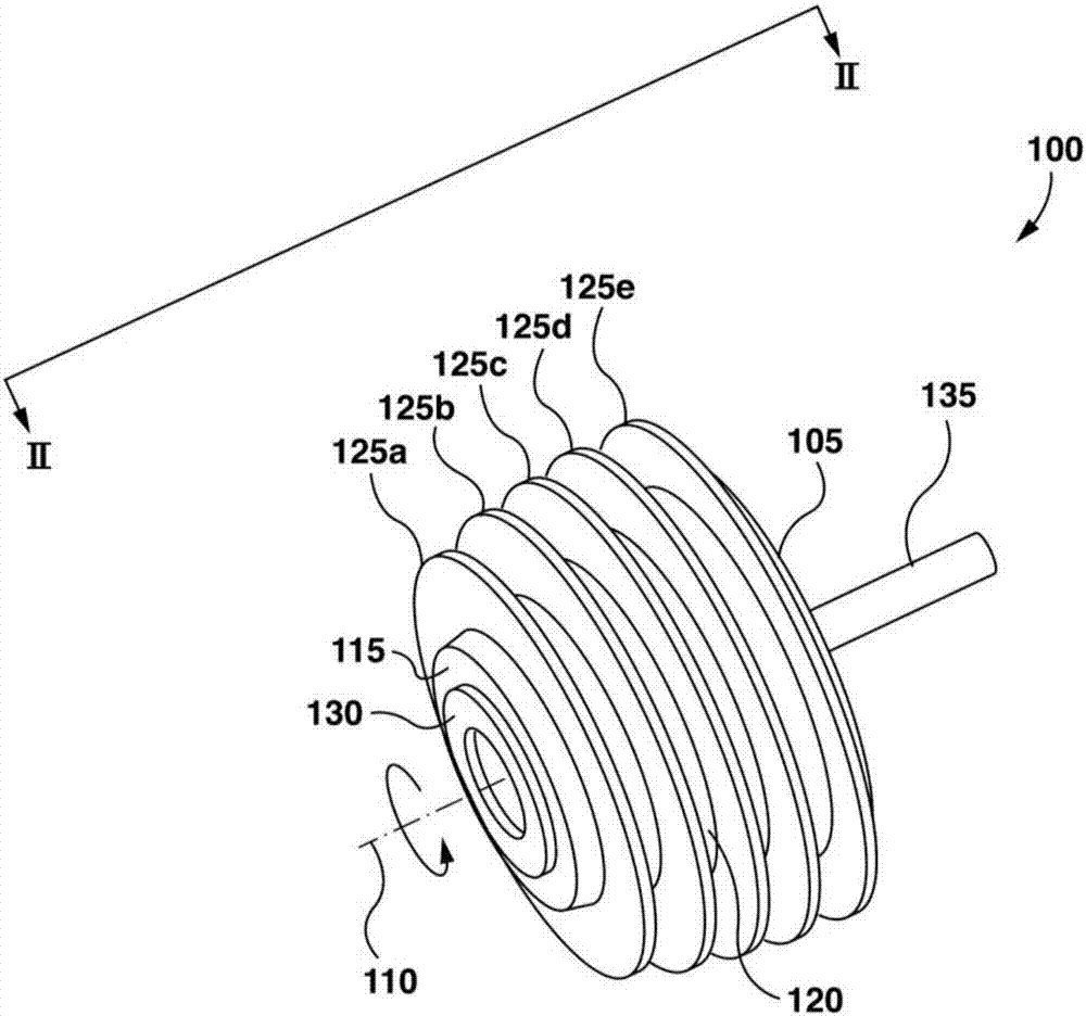 Rotatable heat sink with internal convection